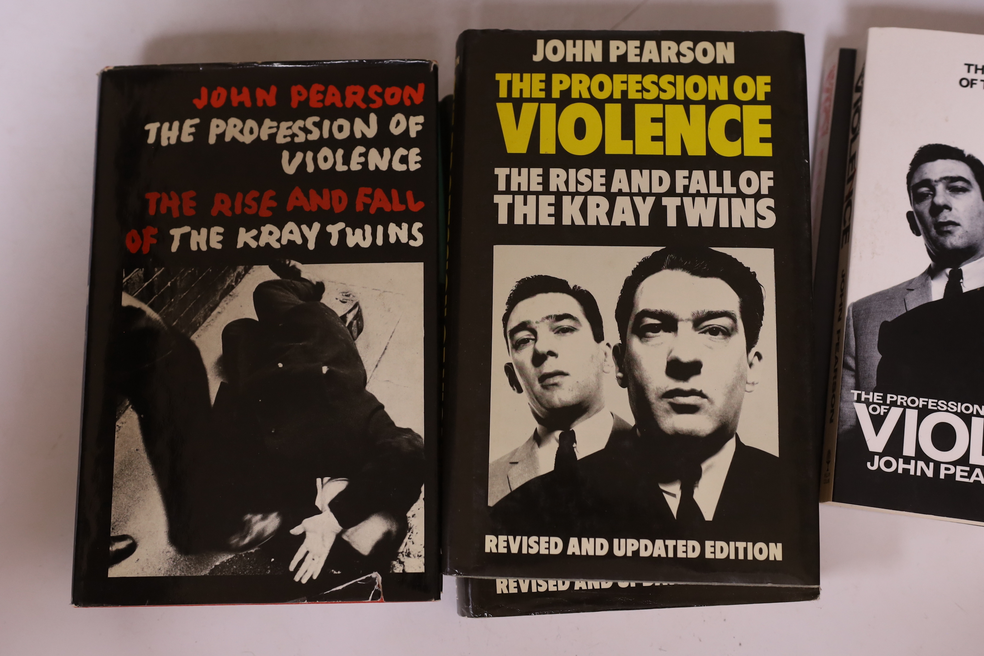 Pearson, John - The Profession of Violence: the rise and fall of the Kray Twins. First Edition.